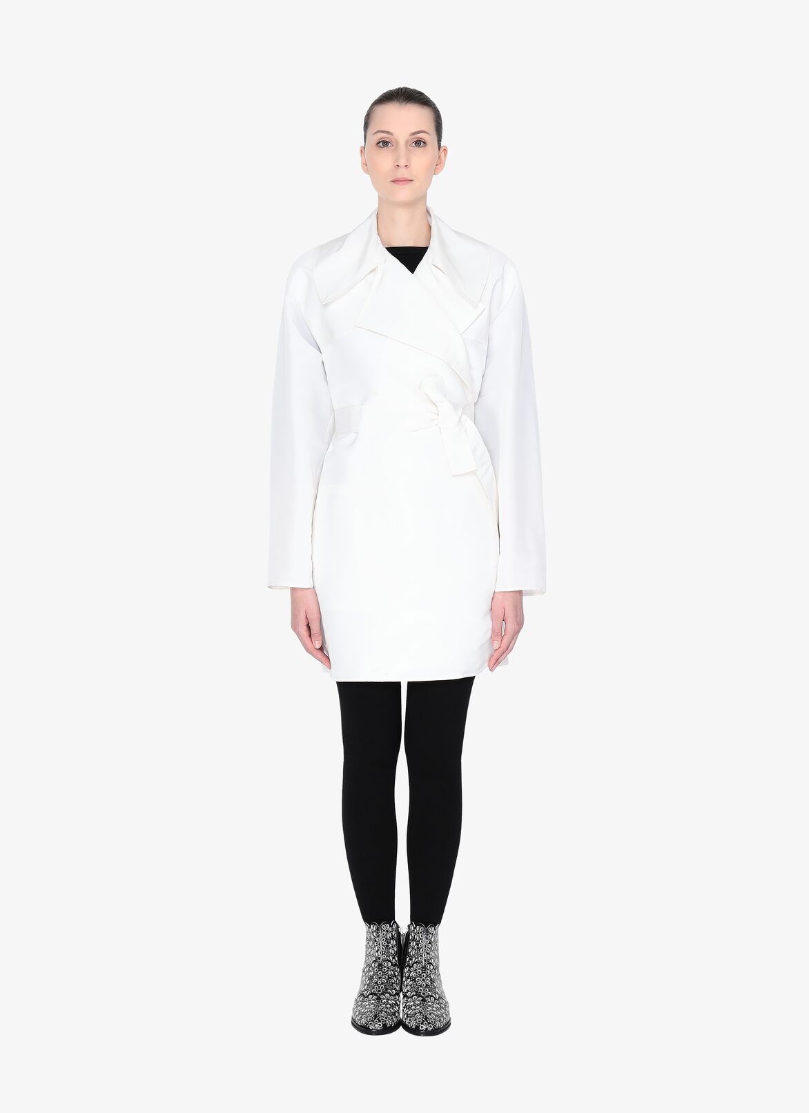 Alaïa Edition 1992 Silk Trench ALAÏA WHITE ALAÏA EDITION 1992 SILK TRENCH